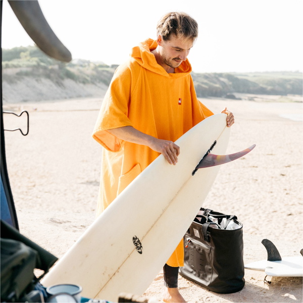 2026 Red Paddle Co Poncho Handtuch-Umkleidemantel 002-009-006-03 - Bitter Orange